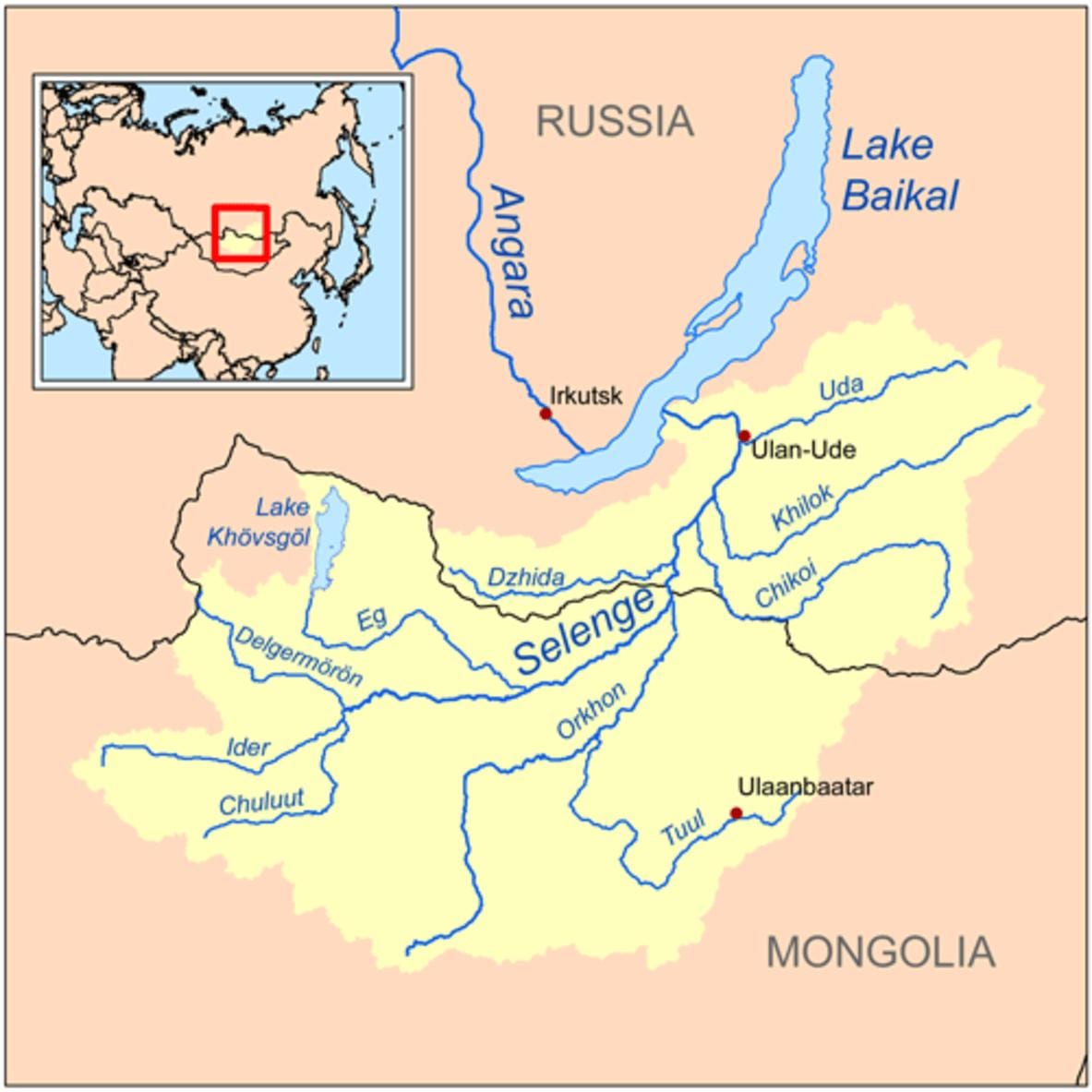 карта ракі Манголіі